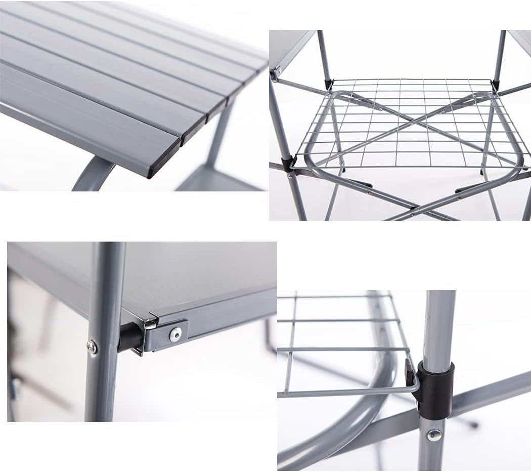 ASMOKE Foldable Portable Grill Table