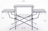 ASMOKE Foldable Portable Grill Table