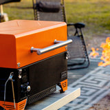 Package Discount : ASMOKE AS350 Portable Wood Pellet Grill and Smoker | ASCA™ & ASMOKE Foldable Portable Grill Table - ASMOKE