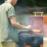 Package Discount : ASMOKE AS350 Portable Wood Pellet Grill and Smoker | ASCA™ & ASMOKE Foldable Portable Grill Table - ASMOKE
