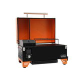 Package Discount : ASMOKE AS350 Portable Wood Pellet Grill and Smoker | ASCA™ & ASMOKE Foldable Portable Grill Table - ASMOKE