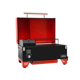 Package Discount : ASMOKE AS350 Portable Wood Pellet Grill and Smoker | ASCA™ & ASMOKE Foldable Portable Grill Table - ASMOKE