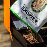 Package Discount : ASMOKE AS350 Portable Wood Pellet Grill and Smoker | ASCA™ & ASMOKE Foldable Portable Grill Table - ASMOKE