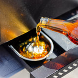 Package Discount : ASMOKE AS350 Portable Wood Pellet Grill and Smoker | ASCA™ & Foldable Portable Grill Table & 100% Apple Wood Pellets - ASMOKE