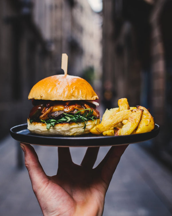 Athenian Gorgonzola Burgers - ASMOKE