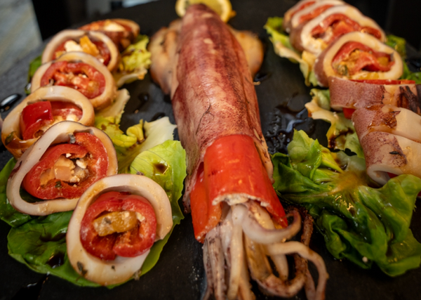 Mediterranean SmokeyStuffed Calamari
