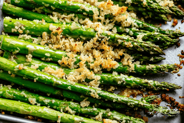 Crispy Asparagus Parmesan - ASMOKE