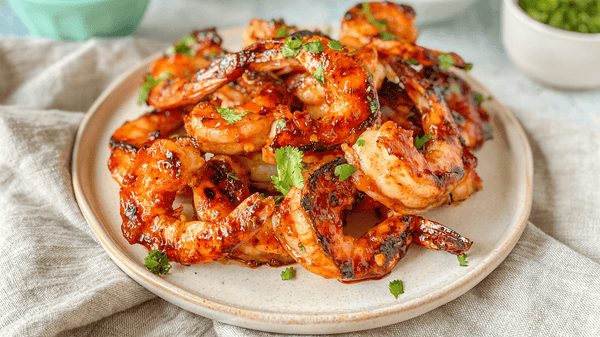 Sweet and Spicy Grilled Shrimp - ASMOKE