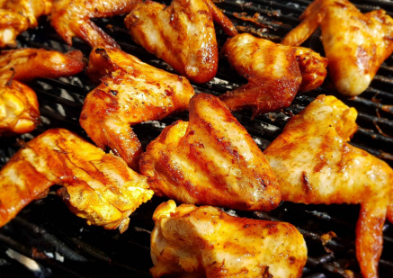Crispy BBQ Honey Chicken Wings