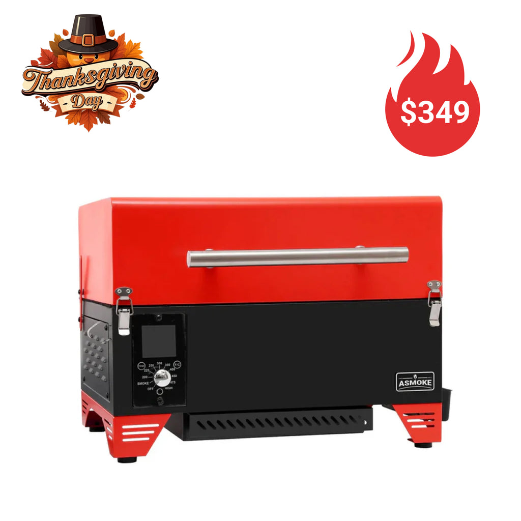 ASMOKE AS350/AS350DC Portable Wood Pellet Grill and Smoker | ASCA™