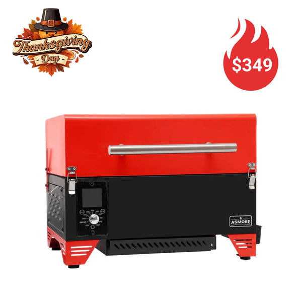 ASMOKE AS350/AS350DC Portable Wood Pellet Grill and Smoker | ASCA™