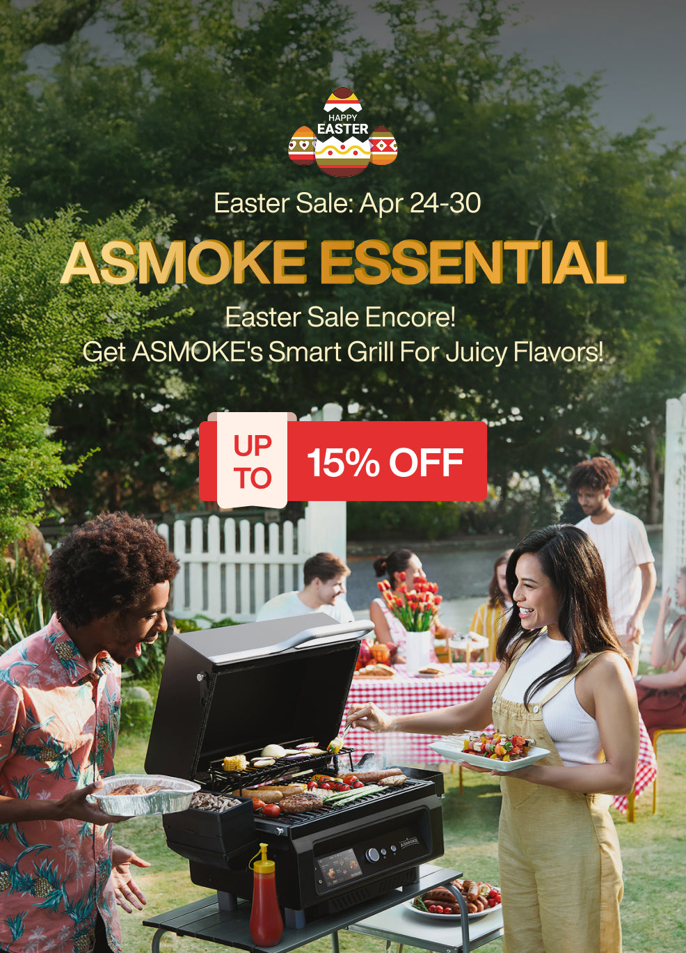 楽天市場】ASMOKE グリル ポータブル スモーク 4-6人用 燻製〜直
