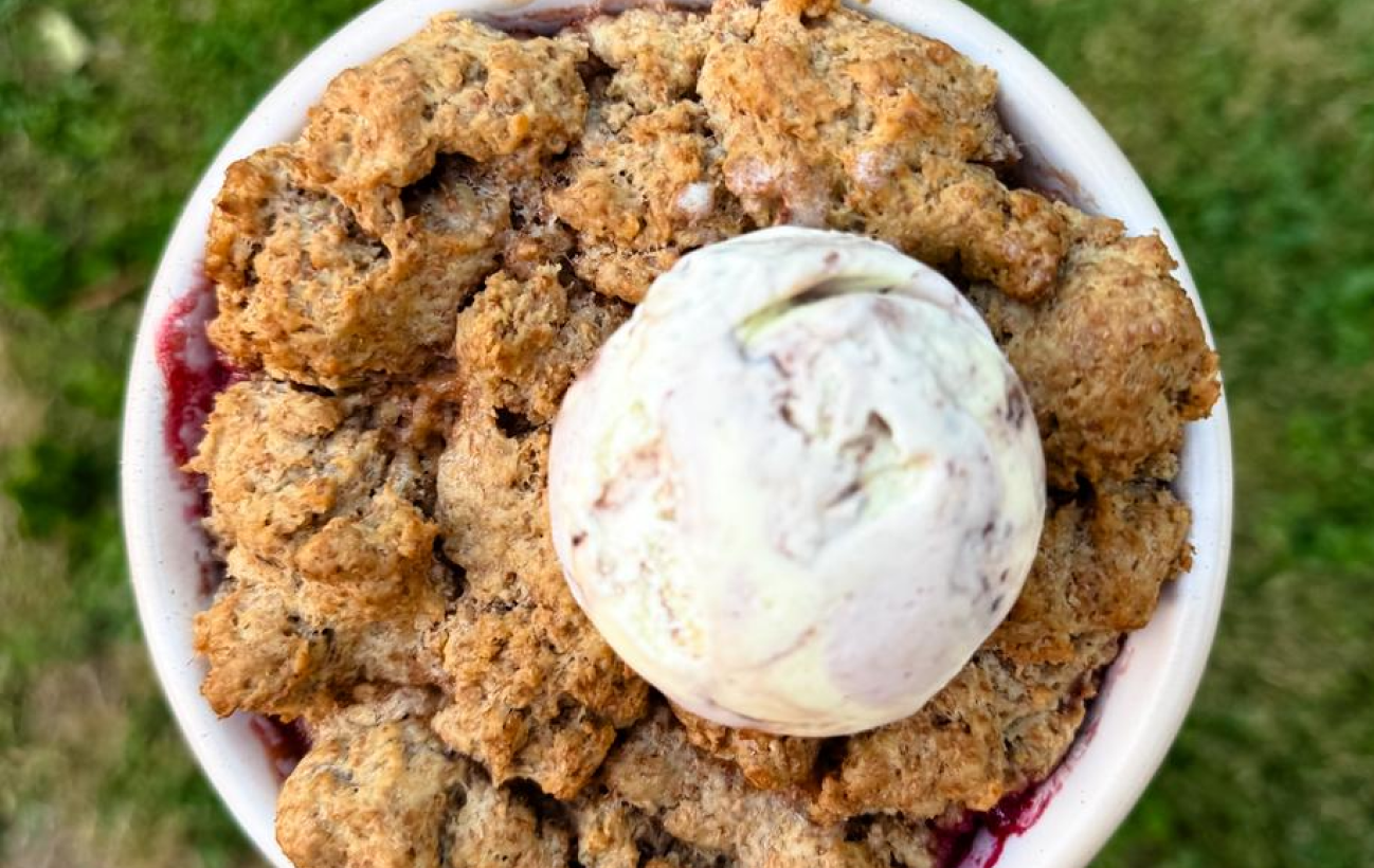 Plum Cobbler