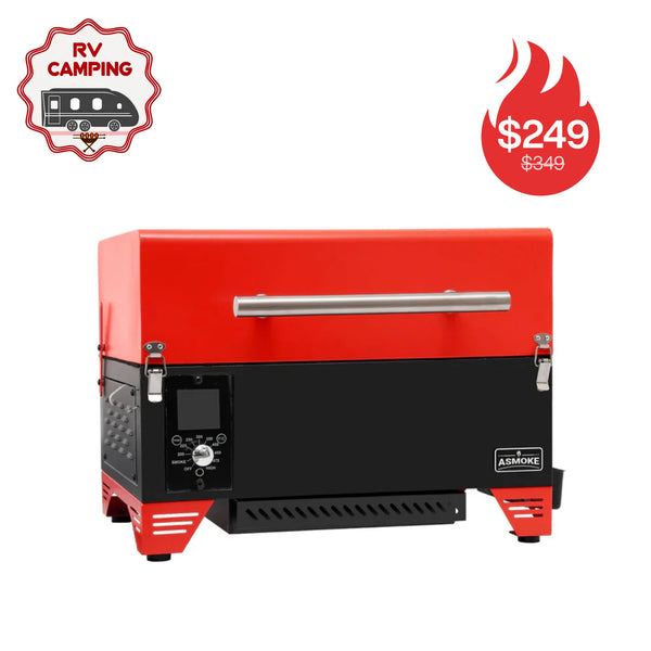 ASMOKE AS350/AS350DC Portable Wood Pellet Grill and Smoker | ASCA™