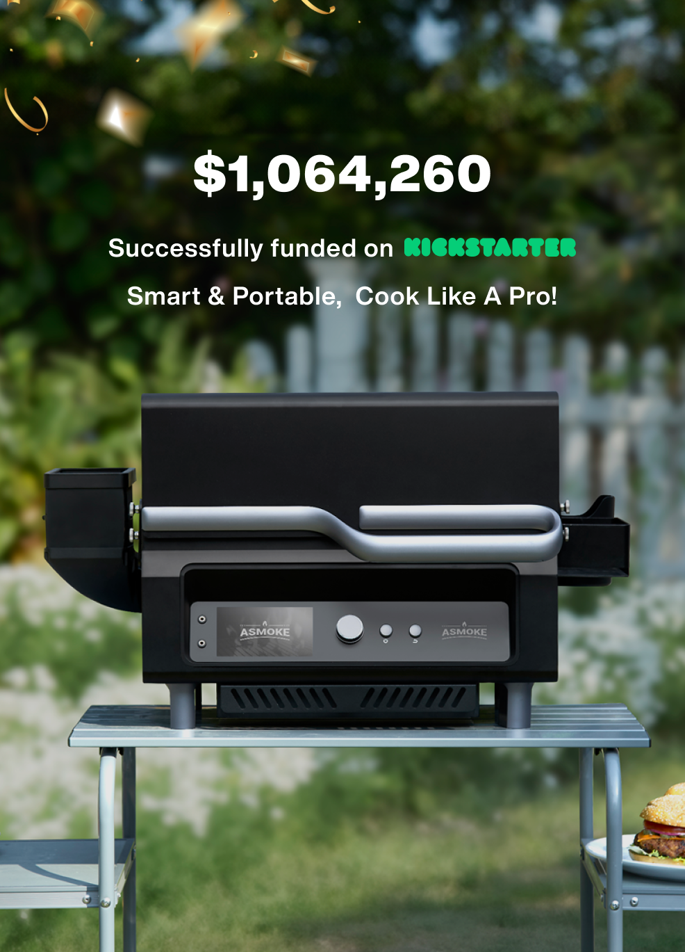 Asmoke ASMOKE Portable Pellet Grills & Smoker