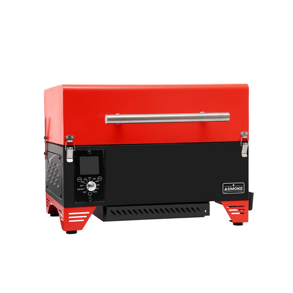 Portable Wood Pellet Grill and Smart Smoker with Built - in Screen - ASMOKE