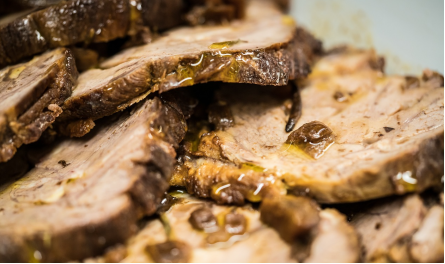 Grilled Pork Loin Chops with Sweet Bourbon Glaze