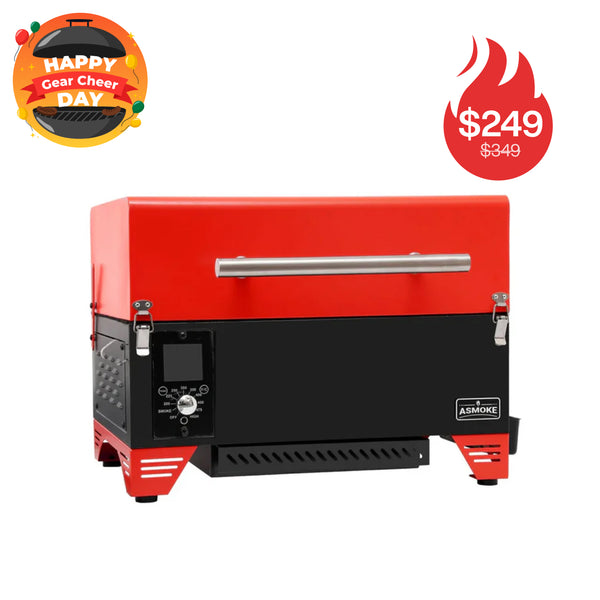 ASMOKE AS350/AS350DC Portable Wood Pellet Grill and Smoker | ASCA™
