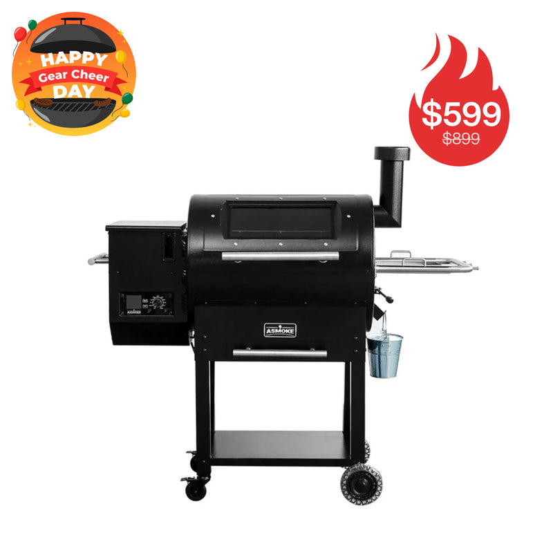 ASMOKE Skylights Wood Pellet Grill Smoker AS700P | ASCA™