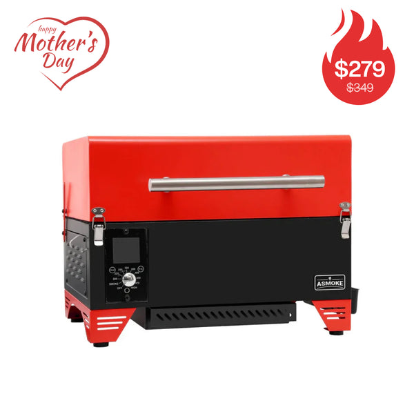 ASMOKE AS350 Portable Wood Pellet Grill and Smoker | ASCA™ - ASMOKE