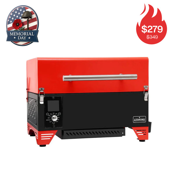 ASMOKE AS350/AS350DC Portable Wood Pellet Grill and Smoker | ASCA™