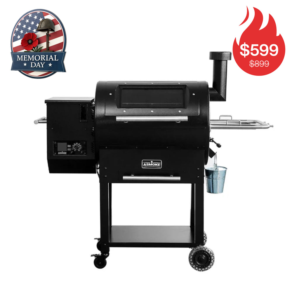 ASMOKE Skylights Wood Pellet Grill Smoker AS700P | ASCA™