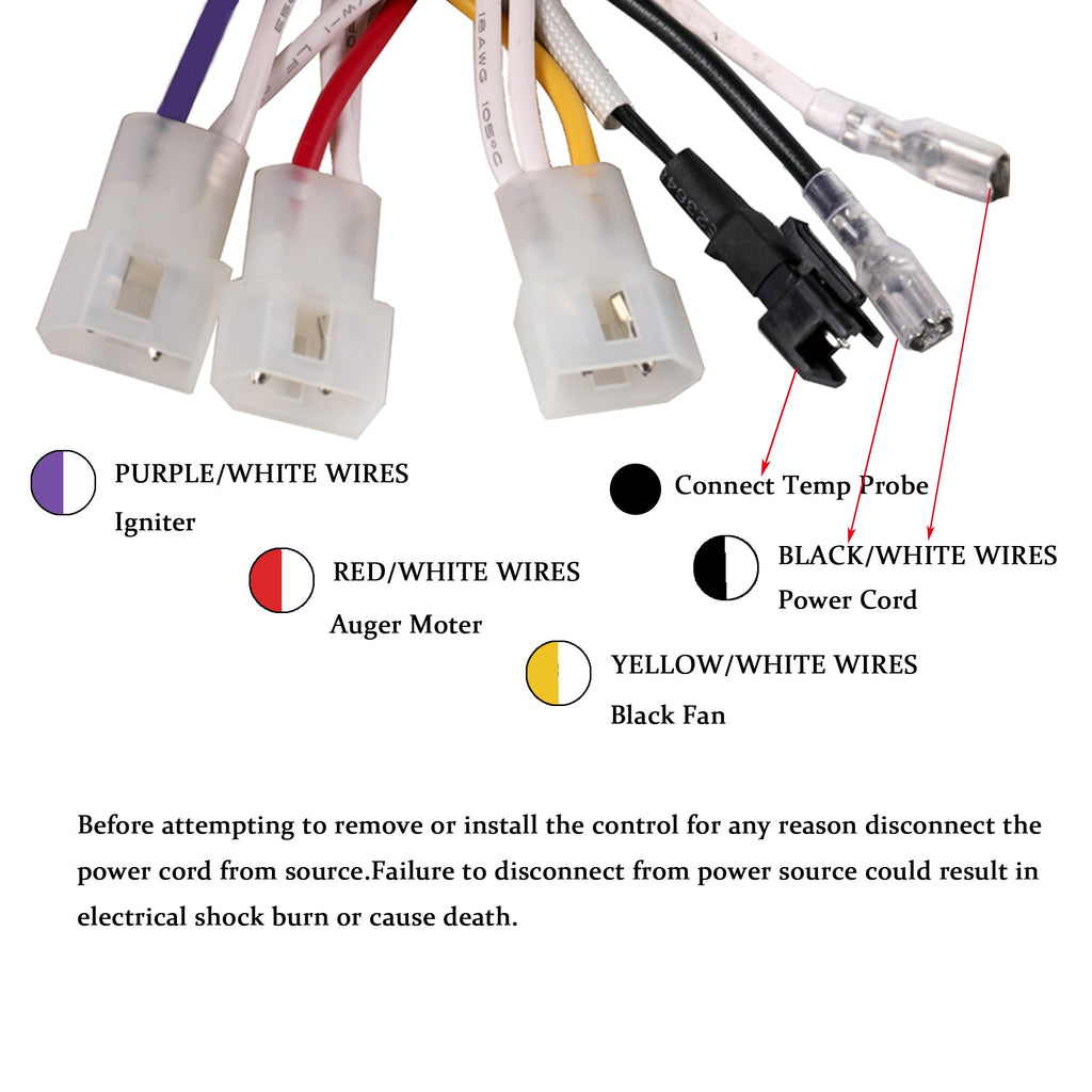 AS300 Control board with temp probe - ASMOKE