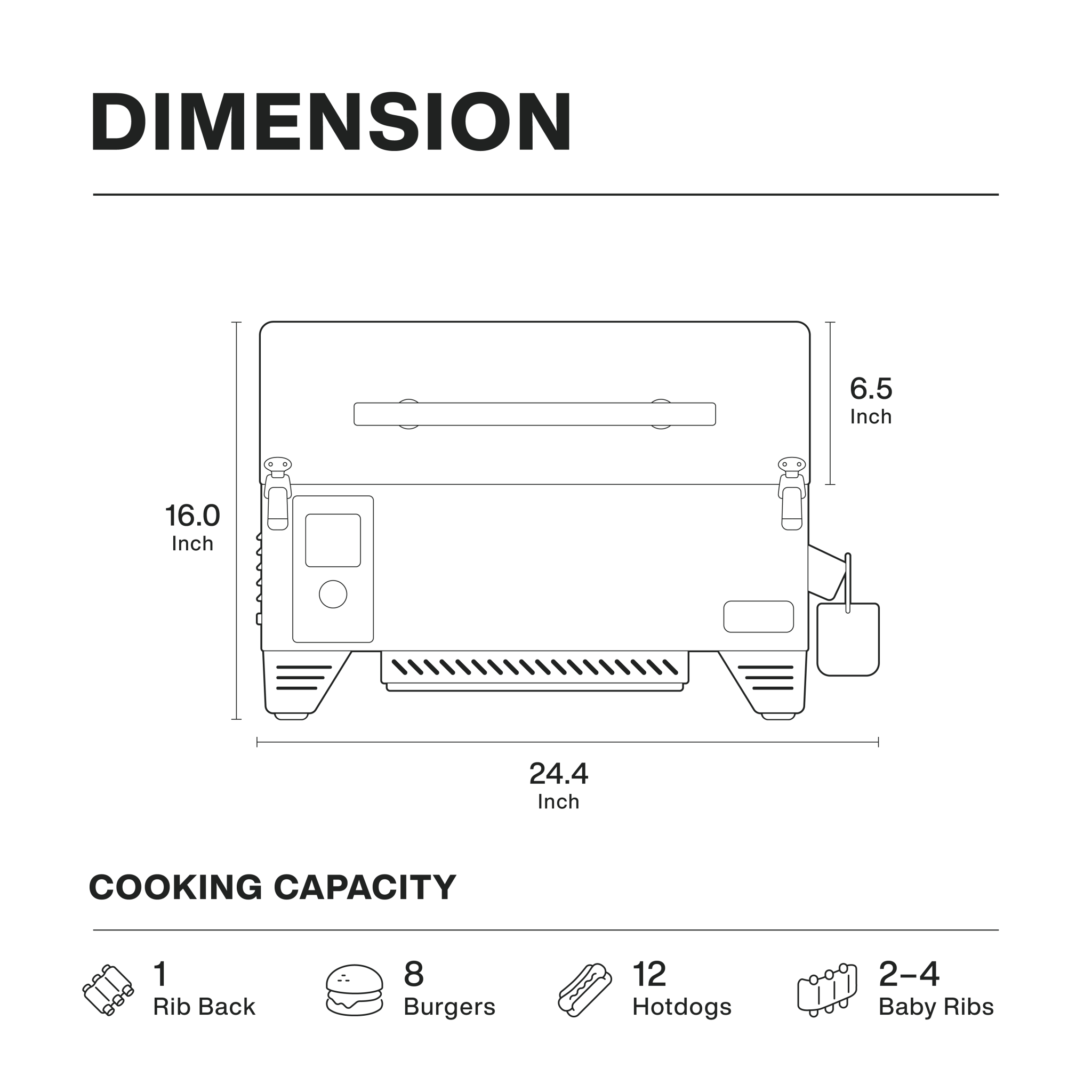 ASMOKE AS350 Portable Wood Pellet Grill and Smoker | ASCA™ - ASMOKE