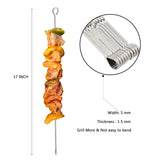 ASMOKE Metal Skewers for Grilling - ASMOKE
