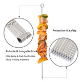 ASMOKE Metal Skewers for Grilling - ASMOKE