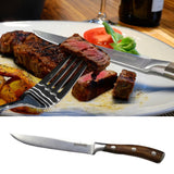 ASMOKE Steak Knife Set of 6 (Pakkawood Handle) - ASMOKE