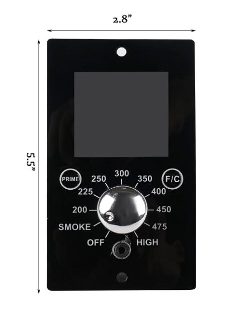 Control board with temp probe - ASMOKE